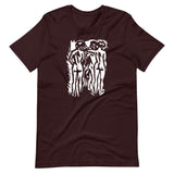 Three Women Unisex T-Shirt - Oxblood Black - Pulp & Stitch