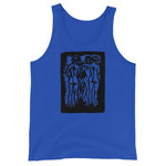 Three Women Unisex Tank Top - True Royal - Pulp & Stitch