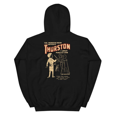 Thurston The Great Magician Unisex Hoodie - Black - Pulp & Stitch