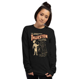 Thurston The Great Magician Unisex Long Sleeve Shirt - Black - Pulp & Stitch