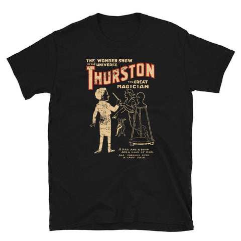 Thurston The Great Magician Unisex T-Shirt - Black - Pulp & Stitch