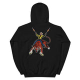 Tiger Cowboy Unisex Hoodie - Black - Pulp & Stitch