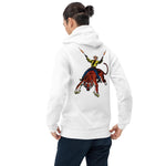 Tiger Cowboy Unisex Hoodie - White - Pulp & Stitch