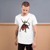 Tiger Cowboy Unisex T-Shirt - White - Pulp & Stitch