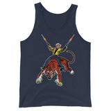 Tiger Cowboy Unisex Tank Top - Navy - Pulp & Stitch