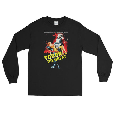 Tobor the Great Unisex Long Sleeve Shirt - S - Pulp & Stitch