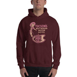 Tucson Inn Cowgirl Unisex Hoodie - Maroon - Pulp & Stitch