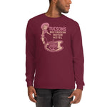 Tucson Inn Cowgirl Unisex Long Sleeve Shirt - Maroon - Pulp & Stitch