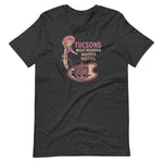 Tucson Inn Cowgirl Unisex T-Shirt - Dark Grey Heather - Pulp & Stitch