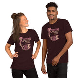 Tucson Inn Cowgirl Unisex T-Shirt - Oxblood Black - Pulp & Stitch