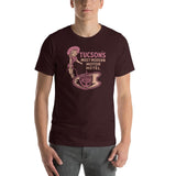 Tucson Inn Cowgirl Unisex T-Shirt - Oxblood Black - Pulp & Stitch