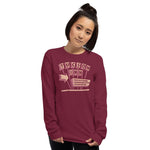 Tucson Inn Sign Unisex Long Sleeve Shirt - Maroon - Pulp & Stitch