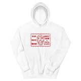 Uncanny Human Skull Unisex Hoodie - White - Pulp & Stitch