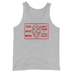 Uncanny Human Skull Unisex Tank Top - Athletic Heather - Pulp & Stitch