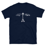 Bat Belle Unisex T-Shirt - Navy - Pulp & Stitch