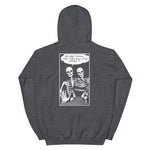 Kill The Dead Unisex Hoodie - Dark Heather - Pulp & Stitch