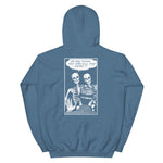 Kill The Dead Unisex Hoodie - Indigo Blue - Pulp & Stitch