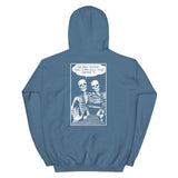 Kill The Dead Unisex Hoodie - Indigo Blue - Pulp & Stitch