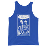 Kill The Dead Unisex Tank Top - True Royal - Pulp & Stitch