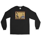 V is for Velocipede Unisex Long Sleeve Shirt - Black - Pulp & Stitch