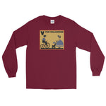 V is for Velocipede Unisex Long Sleeve Shirt - Maroon - Pulp & Stitch