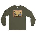 V is for Velocipede Unisex Long Sleeve Shirt - Military Green - Pulp & Stitch