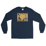 V is for Velocipede Unisex Long Sleeve Shirt - Navy - Pulp & Stitch