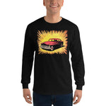 Vintage Comic Car Unisex Long Sleeve Shirt - Black - Pulp & Stitch