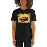 Vintage Comic Car Unisex T-Shirt - Black - Pulp & Stitch