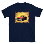 Vintage Comic Car Unisex T-Shirt - Navy - Pulp & Stitch