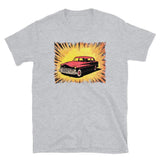 Vintage Comic Car Unisex T-Shirt - Sport Grey - Pulp & Stitch