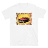 Vintage Comic Car Unisex T-Shirt - White - Pulp & Stitch