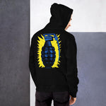 Vintage Grenade Unisex Hoodie - Black - Pulp & Stitch