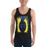 Vintage Grenade Unisex Tank Top - Black - Pulp & Stitch