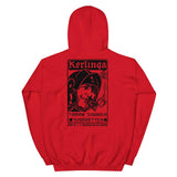 Vintage Kerlinga Knight Unisex Hoodie - Red - Pulp & Stitch