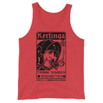 Vintage Kerlinga Knight Unisex Tank Top - Red Triblend - Pulp & Stitch