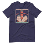 Vintage Prohibition Unisex T-Shirt - Heather Midnight Navy - Pulp & Stitch