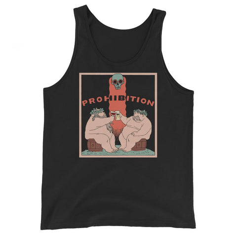 Vintage Prohibition Unisex Tank Top - Black - Pulp & Stitch