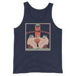 Vintage Prohibition Unisex Tank Top - Navy - Pulp & Stitch