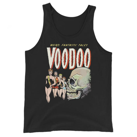 Voodoo Beauty Unisex Tank Top - Black - Pulp & Stitch