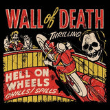 Wall of Death Unisex Hoodie - Black - Pulp & Stitch