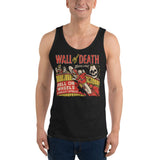 Wall of Death Unisex Tank Top - Black - Pulp & Stitch