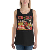 Wall of Death Unisex Tank Top - Black - Pulp & Stitch