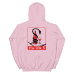 Wine Is Poison Unisex Hoodie - Light Pink - Pulp & Stitch