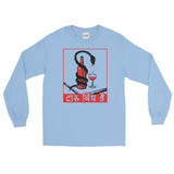 Wine Is Poison Unisex Long Sleeve Shirt - Light Blue - Pulp & Stitch