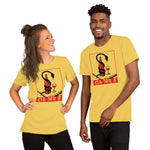 Wine Is Poison Unisex T-Shirt - Yellow - Pulp & Stitch