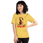 Wine Is Poison Unisex T-Shirt - Yellow - Pulp & Stitch