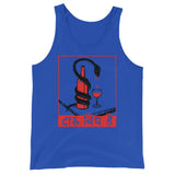 Wine Is Poison Unisex Tank Top - True Royal - Pulp & Stitch