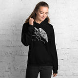 Winged Skeleton Unisex Hoodie - Black - Pulp & Stitch