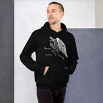 Winged Skeleton Unisex Hoodie - Black - Pulp & Stitch